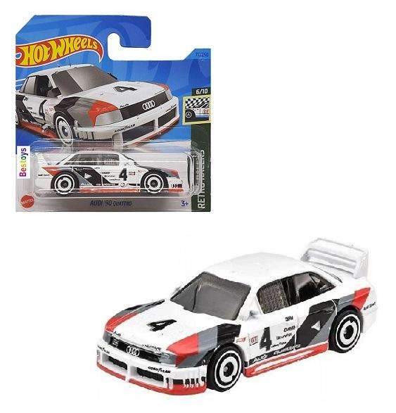 Hot Wheels 2023 77/250 Audi Quattro 1990 No 4 Retro Racers