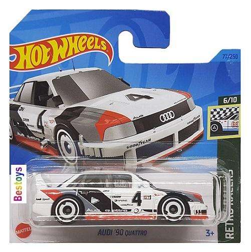 Hot Wheels 2023 77/250 Audi Quattro 1990 No 4 Retro Racers