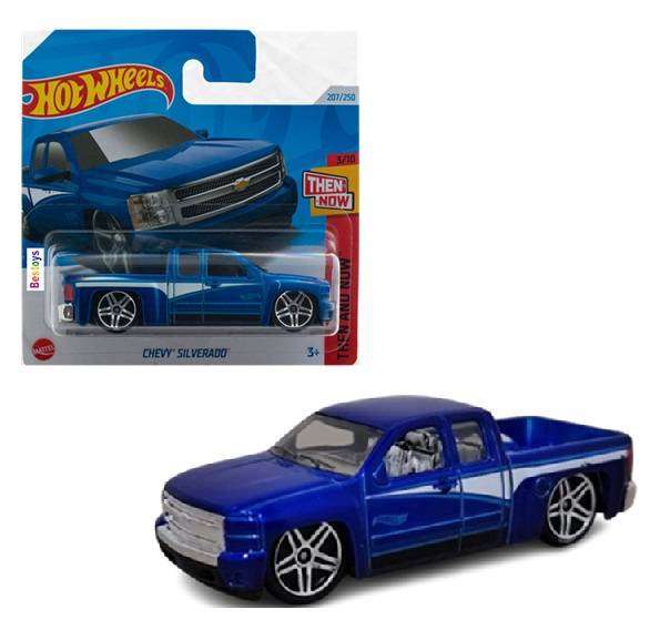 Hot Wheels 2024 207/250 Chevy Chevrolet Silverado Pickup Then & Now