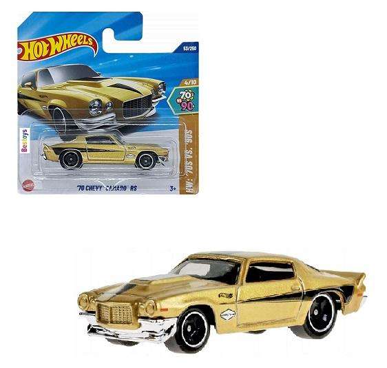 Hot Wheels 2025 53/250 Chevy Chevrolet Camaro RS 1970 70's vs 90's