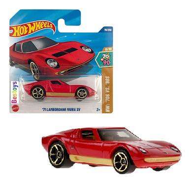 Hot Wheels 2025 78/250 Lamborghini Miura SV 1971 70's VS 90's