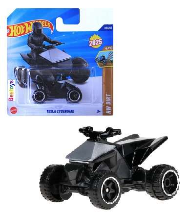 Hot Wheels 2025 82/250 Tesla Cyberquad Dirt
