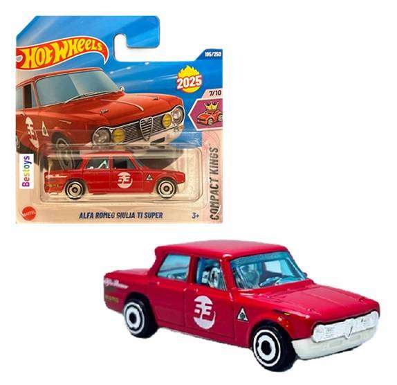 Hot Wheels First Edition 2025 185/250 Alfa Romeo Giulia TI Super Conpact Kings