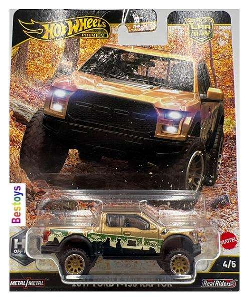 Hot Wheels Car Culture FPY86 Offroad Set Toyota Land Cruiser Land Rover Subaru Ford F 150 Raptor