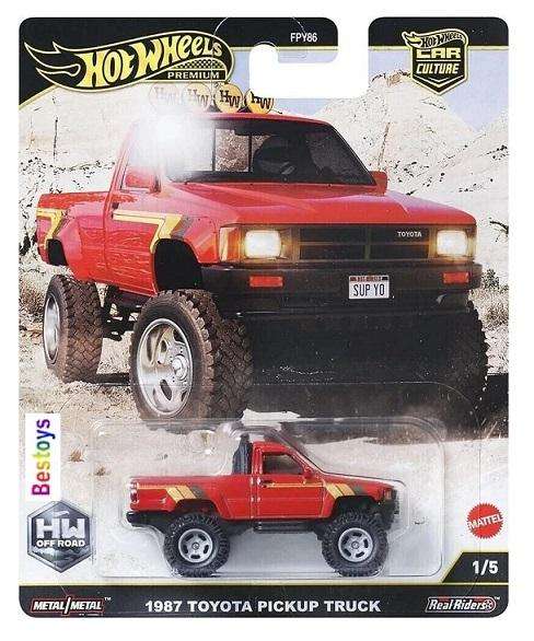 Hot Wheels Car Culture FPY86 Offroad Set Toyota Land Cruiser Land Rover Subaru Ford F 150 Raptor