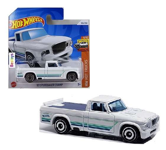 Hot Wheels 2024 155/250 Studebaker Champ Pickup 1963 Hot Trucks