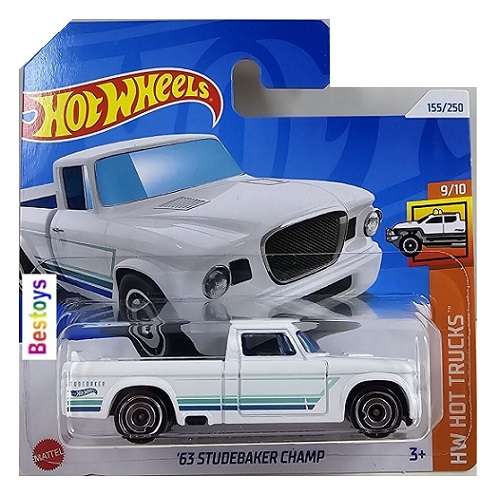 Hot Wheels 2024 155/250 Studebaker Champ Pickup 1963 Hot Trucks