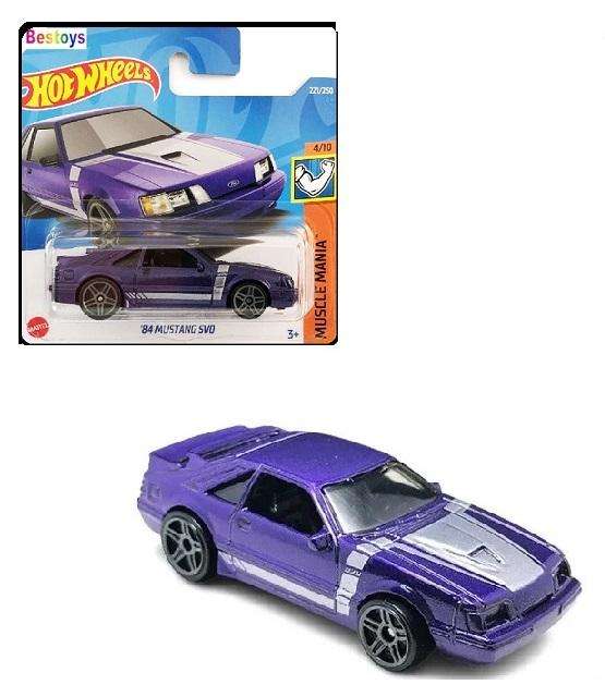 Hot Wheels 2022 221/250 Ford Mustang SVO 1984 Muscle Mania