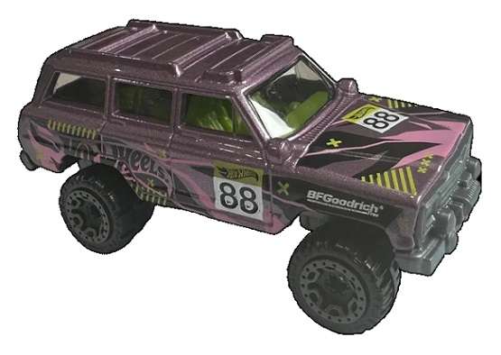 Hot Wheels 2025 44/250 Jeep Wagoneer 1988 No 88 Hot Trucks