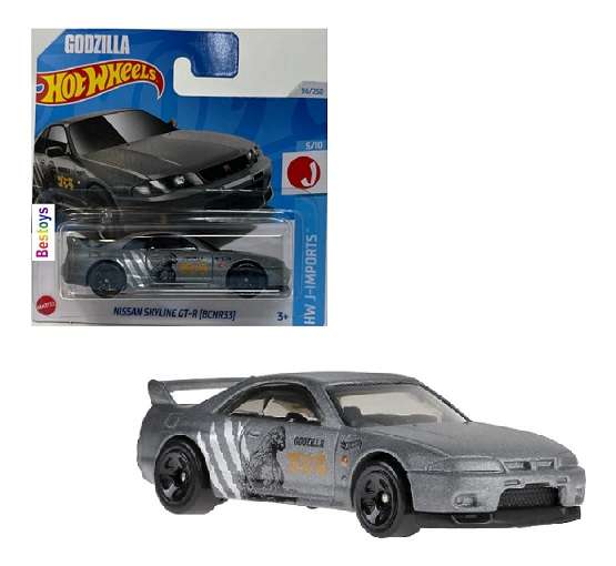 Hot Wheels 2024 96/250 Nissan Skyline GT-R R33 "Godzilla" J Imports