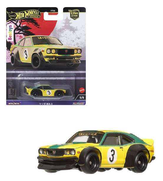 Hot Wheels Hotwheels Car Culture Set Japan Historics 4 Mazda RX 3 RX3 No 3 1/64 scale