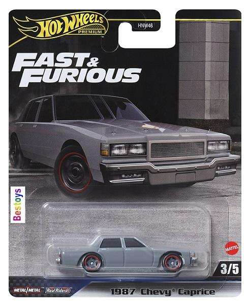 Hot Wheels Set Fast & Furious Ford SVT Nissan 180 SX Chevy Caprice Bentley Con Toyota FJ Land Cruise