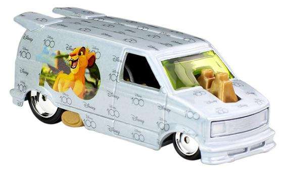 Hot Wheels Pop Culture Disney 100 Years Set Citroen Chevy Hiway Hauler Deco Dream Van