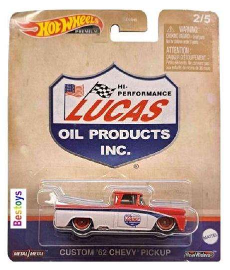 Hot Wheels Premium Set Oils Haulin Gas Tanker VW Kombi Chevy Pickup Datsun 620 Combat Medic