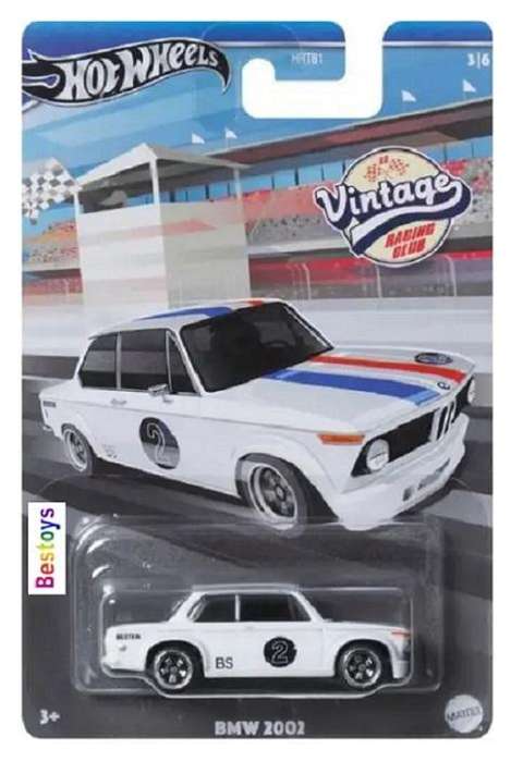 Hot Wheels Vintage Racers BMW 2002 No 2