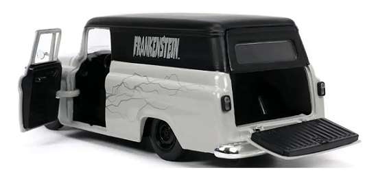 JADA 32191 Hollywood Rides Chevy Chevrolet Suburban 1957 + Frankenstein Figurine 1/24 scale
