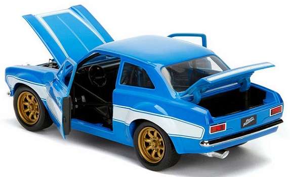 JADA 99572 Ford Escort 1974 Brian Fast & Furious Movie Film TV 1/24 scale