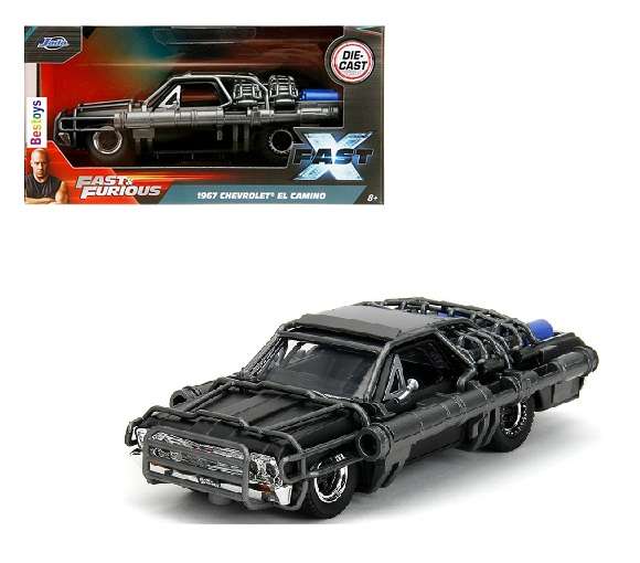 JADA 24037 Chevy Chevrolet El Camino 1967 with cage Fast & Furious Fast X Movie Film