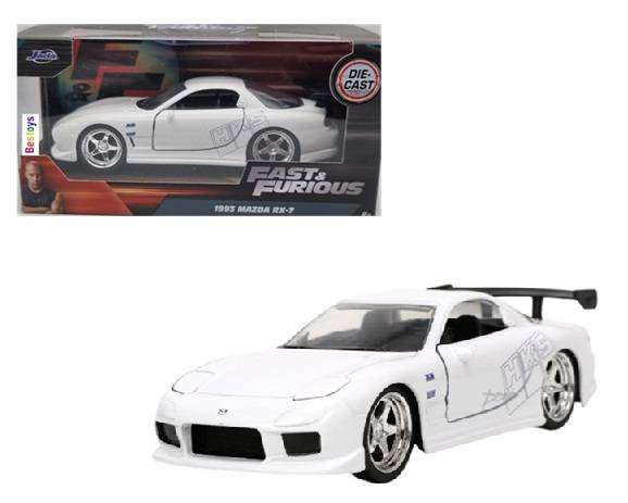 JADA 24037 Mazda RX 7 RX7 1993 "HKS" Fast & Furious Movie Film TV