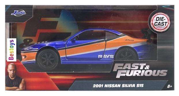 JADA 24037 Nissan Silvia S15 2001 Fast & Furious Movie Film TV