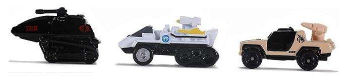 JADA 32083 Nano Set GI Joe Snow Cat VAMP Mk 2 HISS Tank