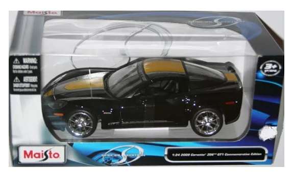Maisto Diecast Model Car 31203 Chevy Chevrolet Corvette Z 06 GT1 Commemorative Ed 2009 1/24 scale