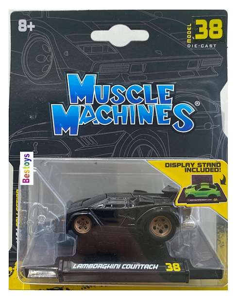 Maisto Muscle Machines Diecast Model Car Lamborghini Countach 1/64 scale