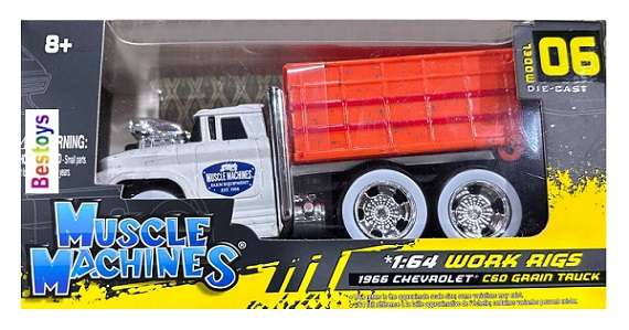 Maisto Muscle Machines Work Rig Chevy Chevrolet C 60 C60 Grain Truck 1966
