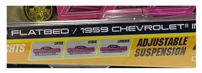 Maisto Design Elite Transport Chevy Chevrolet Flatbed Recovery Truck + Impala SS 1959 with suspensio