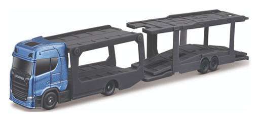Maisto Mini Work Machines Scania 770 S 770S Car Transporter Truck & Trailer