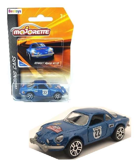 Majorette Diecast Model Car Racing Renault Alpine A 110 A110 No 22 1/64 scale