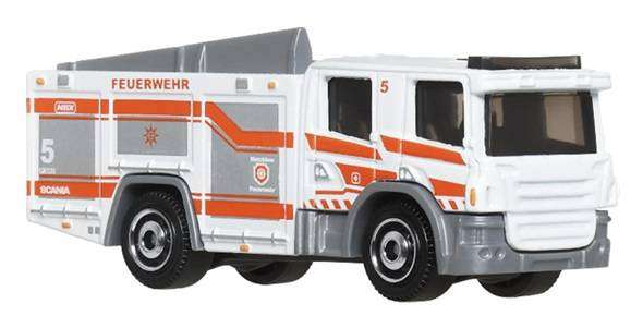 Matchbox 2025 16/100 Scania P 360 P360 Fire Truck Fire Engine "Feurwehr"