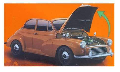 Matchbox Moving Parts 2025 Release D Morris Minor Convertible 1956