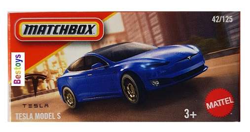 Matchbox Power Grab 2025 42/125 Tesla Model S