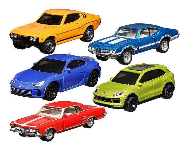 Matchbox 2024 Collectors Set Subaru BRZ Oldsmobile Porsche Cayenne Toyota Celica Buick Riviera
