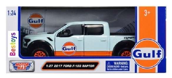 Motormax Motor Max 79665 Ford F 150 F150 Raptor 2017 "Gulf"