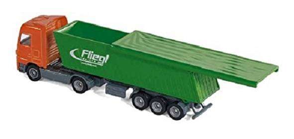 SIKU 1796 Mercedes Benz Actros Truck & Covered Tipper Trailer 1/87 HO