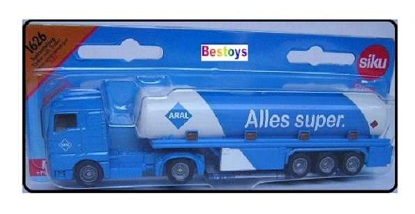 Siku 1626 MAN Truck and tanker trailer "Alles Super"