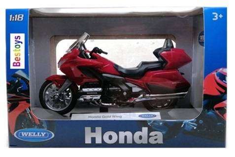 Welly 19660 Motorcycle Bike Honda Gold Wing Touring 2020