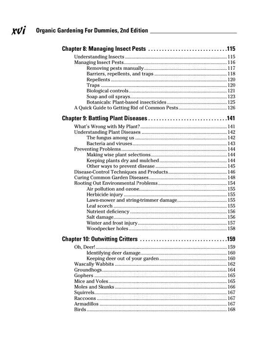 Organic Gardening for Dummies PDF Ebook