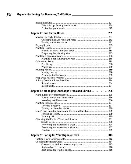 Organic Gardening for Dummies PDF Ebook