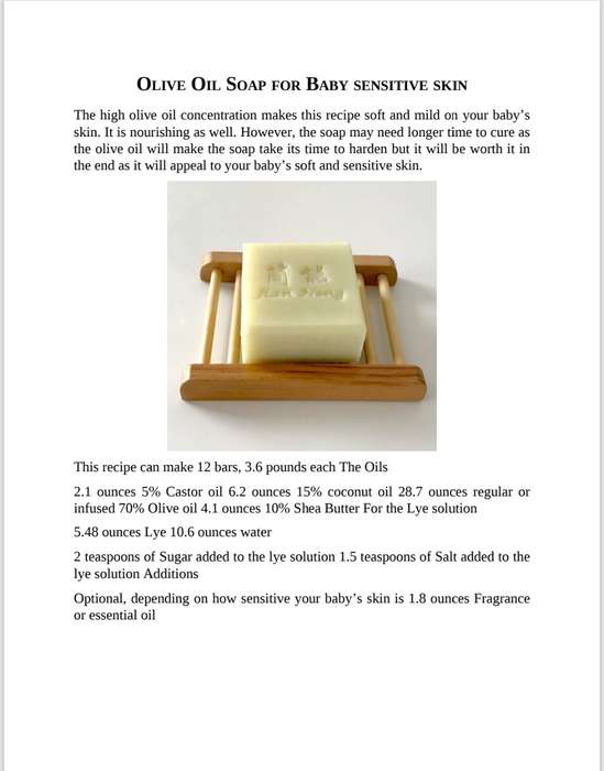 Homemade Soaps Recipes PDF EBOOK