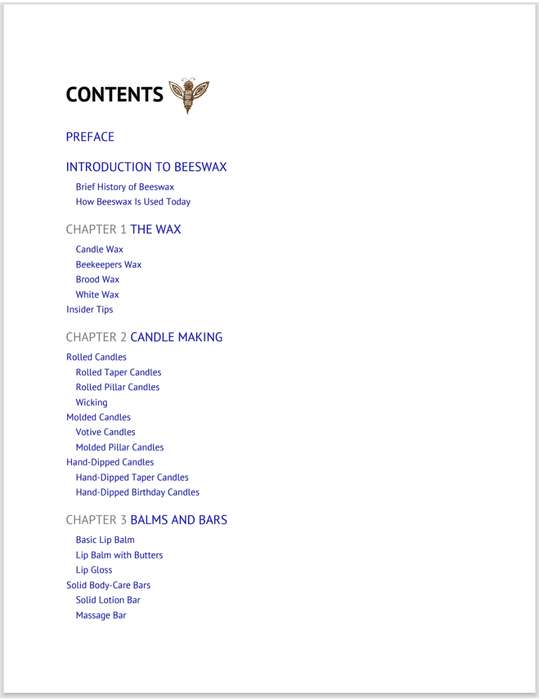 Beeswax Alchemy PDF EBOOK