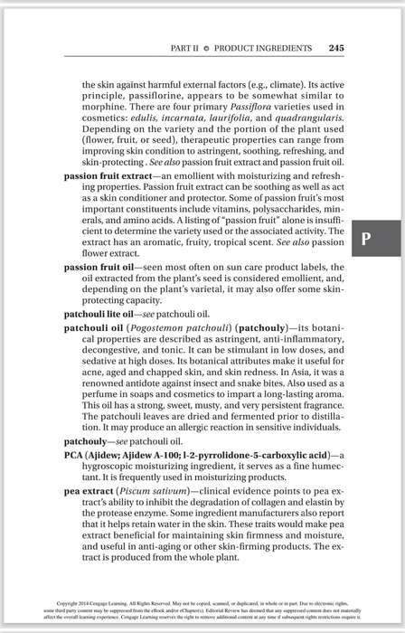Milady Skincare and Cosmetic Ingredients Dictionary 4th Edition PDF EBOOK
