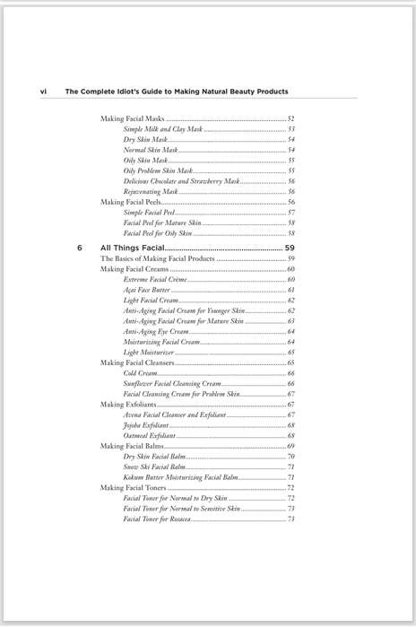 The Complete Idiots Guide to Making Natural Soaps Beauty Products PDF EBOOK