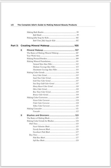 The Complete Idiots Guide to Making Natural Soaps Beauty Products PDF EBOOK