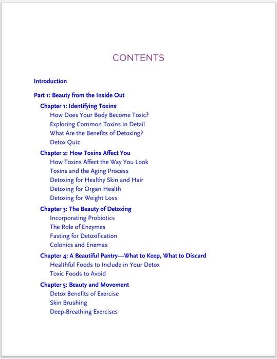 The Beauty Detox Diet PDF EBOOK