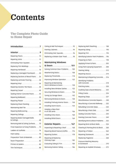 BLACK & DECKER The Complete Photo Guide to Home Repair Projects PDF EBOOK