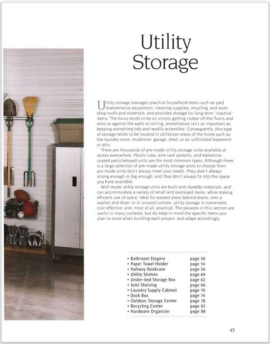 BLACK & DECKER Complete Guide to Wood Storage Projects PDF EBOOK
