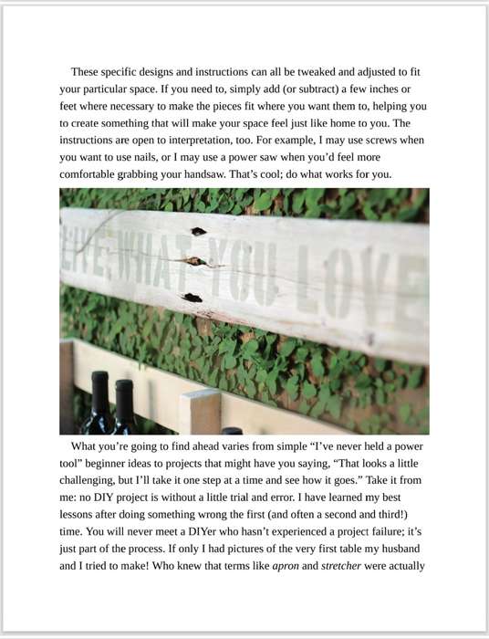 DIY Wood Pallet Projects - 35 Rustic Modern Upcycling ideas to Personalize your Space PDF EBOOK